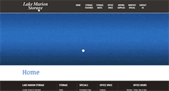 Desktop Screenshot of lakemarionstorage.com