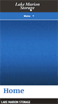 Mobile Screenshot of lakemarionstorage.com